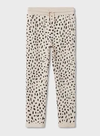 Kids Leopard Print Sweatpants 