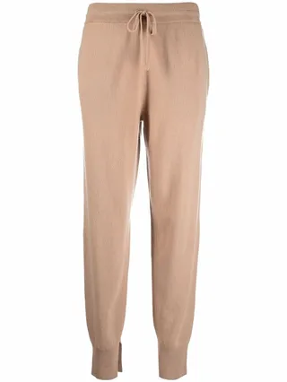 Drawstring Cashmere Track Pants