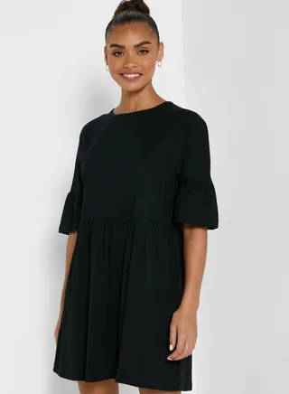 Tiered Mini Dress 