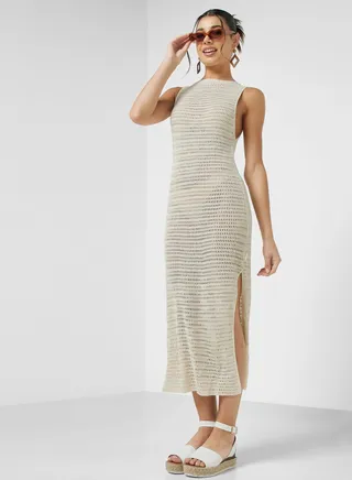 Crotchet Maxi Dress