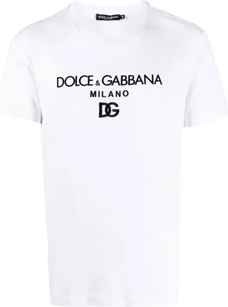 DG Essentials logo-embroidered T-shirt
