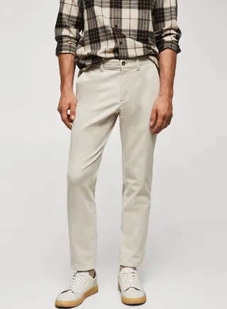 Corduroy Slim Fit Pants 