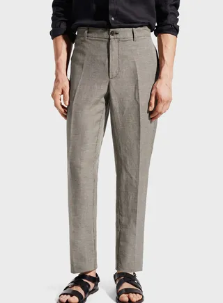 Checkred Regular Fit Pants 