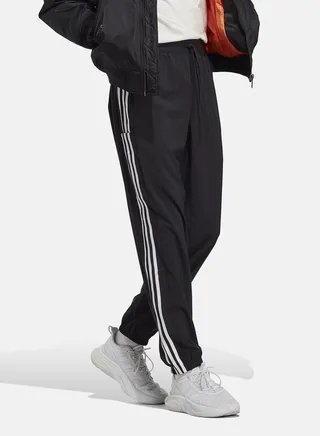 AEROREADY Essentials Elastic Cuff Woven 3-Stripes Tracksuit Bottoms