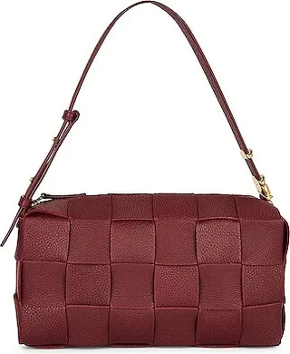 Bottega Veneta Brick Cassette Shoulder Bag in Brick