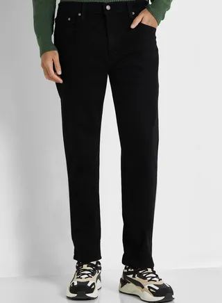 Rinse Wash Straight Fit Jeans 