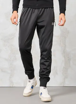 Taped Jogger with Zipper Pockets 