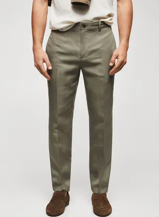 Essential Straight Fit Trousers 