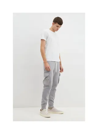 Regular Fit Zip Pocket Cargo Joggers 