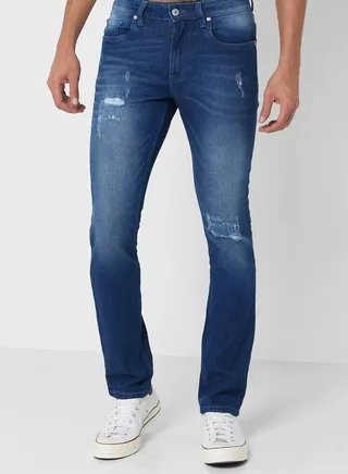Distressed  Jeans 
