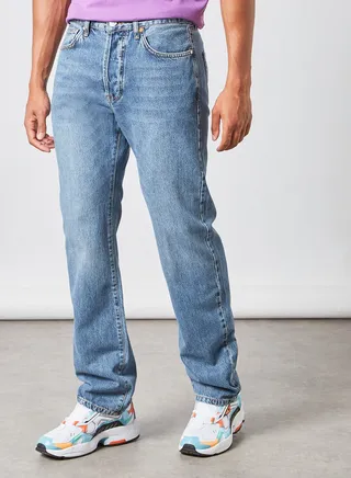 Straight Fit Jeans Denim 