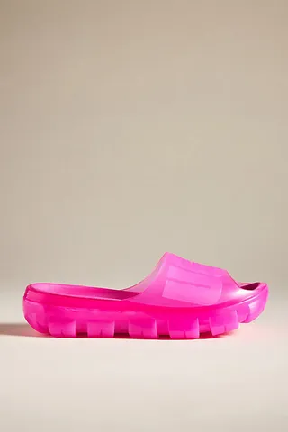 UGG Jella Clear Slide Sandals Pink