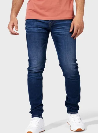 Rinse Wash Slim Fit Jeans 