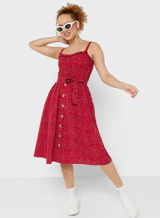 Urban Minx Strappy A-Line Dress
