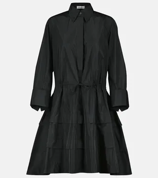 Jersey shirt dress