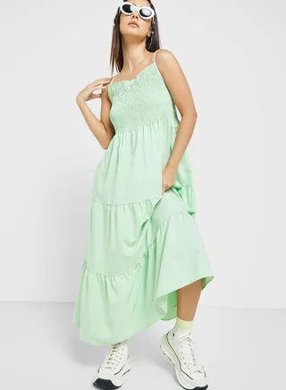 Urban Minx Strappy Ruched Dress