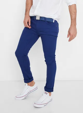 Basic Skinny Jeans Blue 