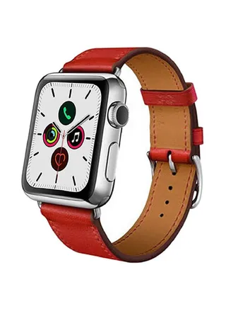 unisex Leather Replacement Watchband For Apple Watch 40/38mm 