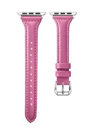 Leather Digital Watch Band For Apple Watch Series 5/4 44Mm / 3/2/1 42Mm 