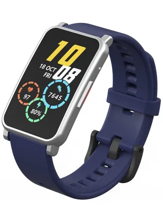 20mm Silicone Buckle Strap Replacement Watchband for Honor Watch ES 