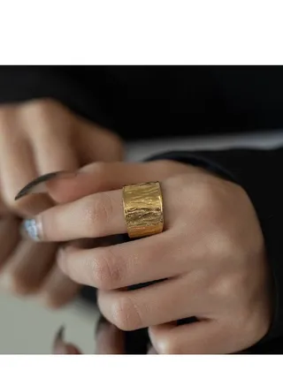 Freeze stainless steel ring, one piece 