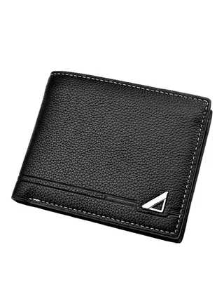 Casual Bi-Fold Wallet Black 