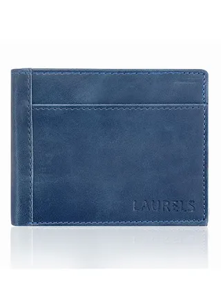 Gatsby Bi-Fold Wallet Blue 