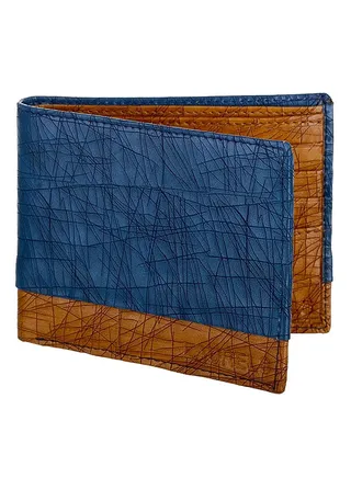 Hornet II Bi-Fold Wallet Blue/Beige 