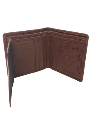 Bi-Fold Genuine Leather Wallet for Men, Premium Leather Material with Versatile Compartment, Ideal for Traveling & Daily Use, Perfect Gift for Any Occasion- Chocolate 