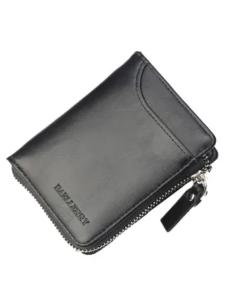 Multi-Functional Billfold Wallet Black 
