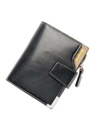 PU Leather Credit Card Holder Black 