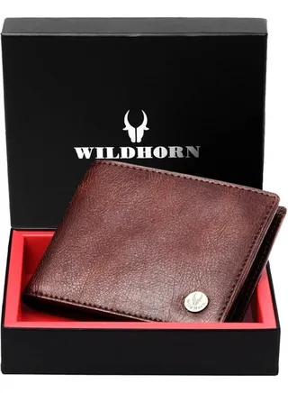 WildHorn Brown Men's Wallet 