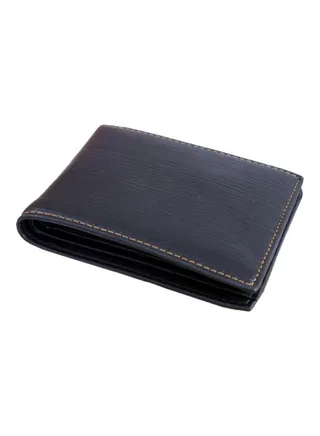 Leather Wallet Black 
