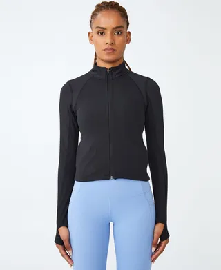 Cotton On Body Women's Contouring Zip Through Long Sleeve Top