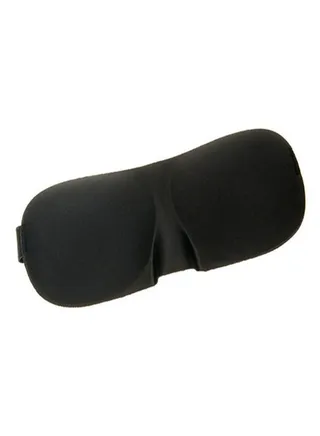 3D Shield Sleeping Aid Eye Mask Black 