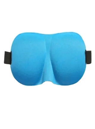 3D Travel Comfortable Aid Eye Mask Blue 
