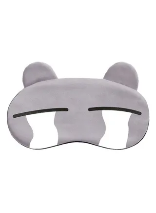 Funny Cartoon Sleeping Eye Mask Grey/Black/White 