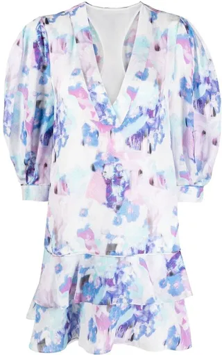 Oslona floral-print dress