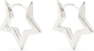 Stargazer click hoops earrings