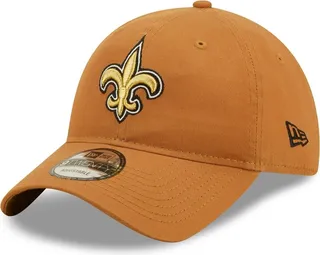 Men's New Era Brown New Orleans Saints Core Classic 2.0 9TWENTY Adjustable Hat