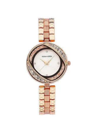 Women's Analog Quartz Watch with 2 Bracelets 