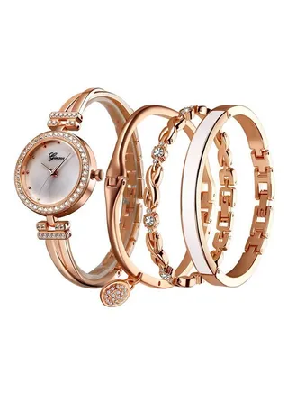 Women's Quartz Watch Four Piece Set 