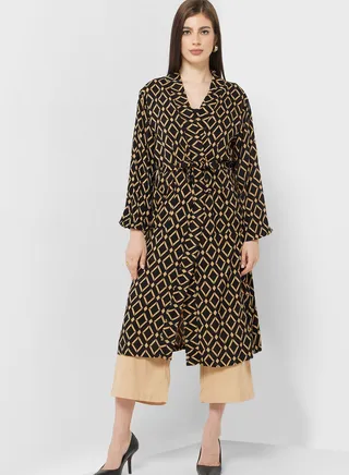 Printed Layering Light Jacket 