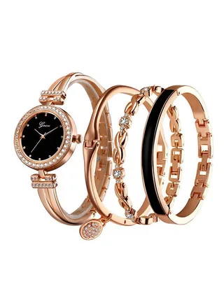 Women's Quartz Watch Four Piece Set 