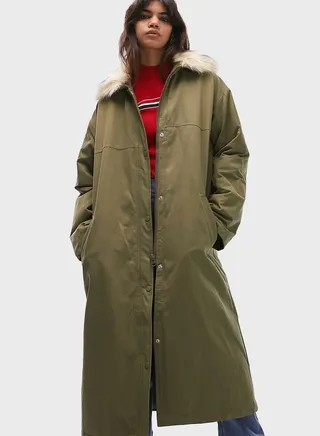 Longline Pocket Detail Jacket 