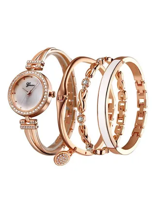 Women's Quartz Watch Four Piece Set 