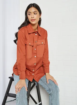Oversized Jacket Brick 
