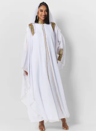 Embroidered Detail Abaya