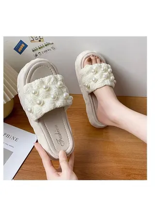 Women Fashion Platform Anti-Slip Slippers 