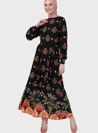 Floral Printed Dress